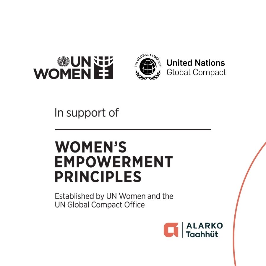 Alarko Taahhüt, Kadının Güçlenmesi Prensipleri (WEPs) Platformuna İmzacı Oldu.