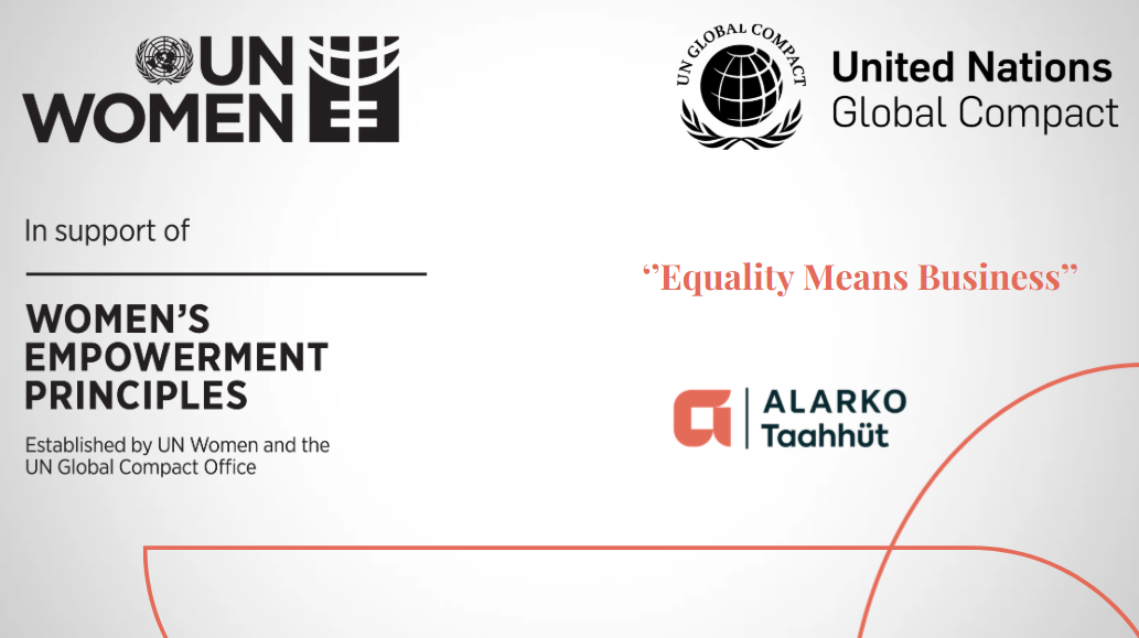 Alarko Taahhüt, Kadının Güçlenmesi Prensipleri (WEPs) Platformuna İmzacı Oldu.